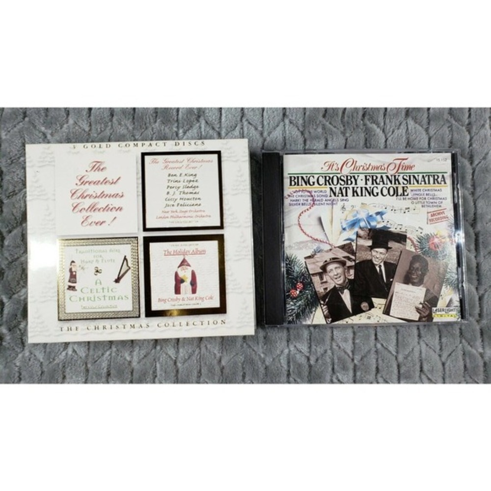3 CD The Greatest Christmas Collection Ever/ It's Christmas Time Bing Nat Frank